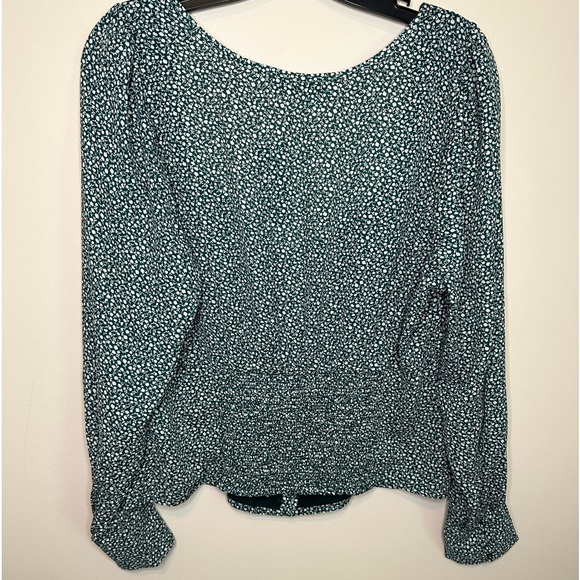 NWT Abercrombie & Fitch Floral Top Size L - Picture 6 of 14